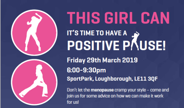 #ThisGirlCan It's Time to have a Positive Pause! - Have you booked your place yet?