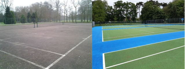 Tennis courts in city parks to reopen after £420k transformation