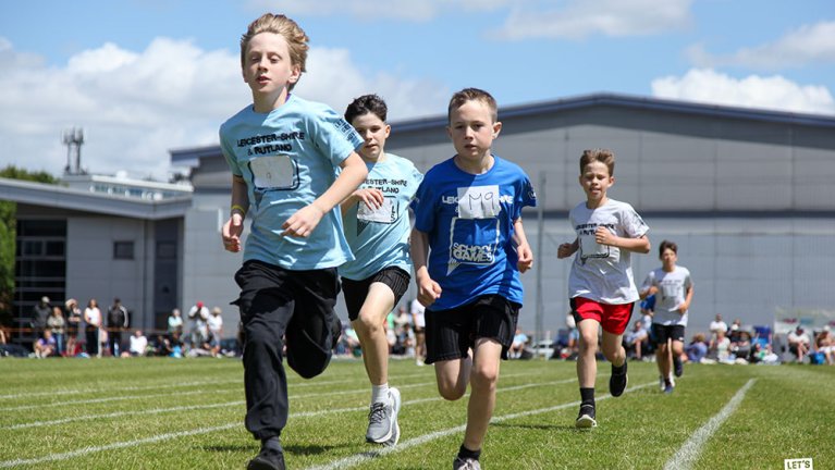 Athletes light up the Leicester-Shire & Rutland School Games Summer Festival