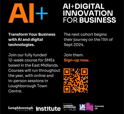 Transform your business with AI and Digital Technologies at Loughborough College