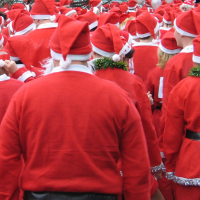 Melton Mowbray Santa Fun Run