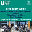 Whitwick & Coalville  Active Mums Club Buggy Walk Icon
